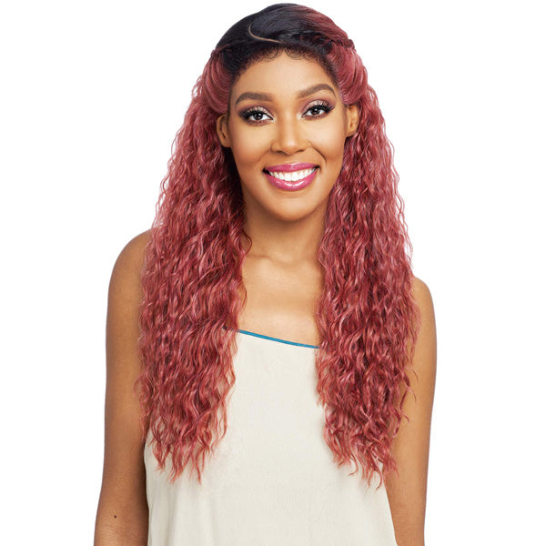 Vanessa Slayed Hand-Tied Deep Middle C-Part Lace Wig - TSB SAYNA