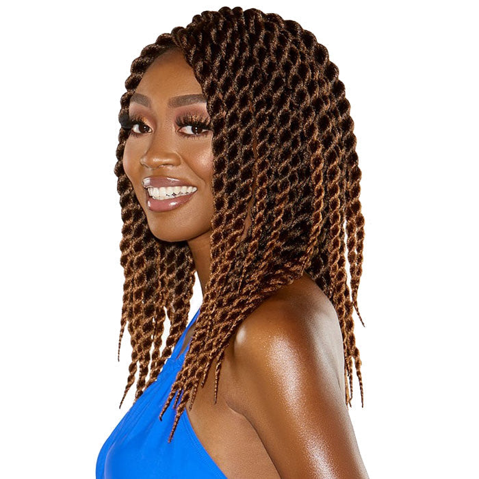 Sensationnel Ruwa Crochet Pre-Looped Braids - 3X SENEGAL TWIST 14"