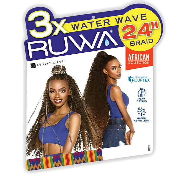 Sensationnel Ruwa Braid - 3X WATER WAVE 24"