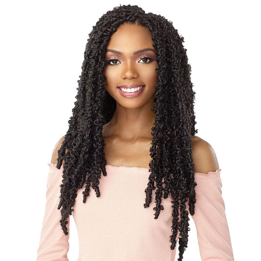 Sensationnel Lulutress Pre-Looped Crochet Braid - BUTTERFLY LOCS II 18" 3X