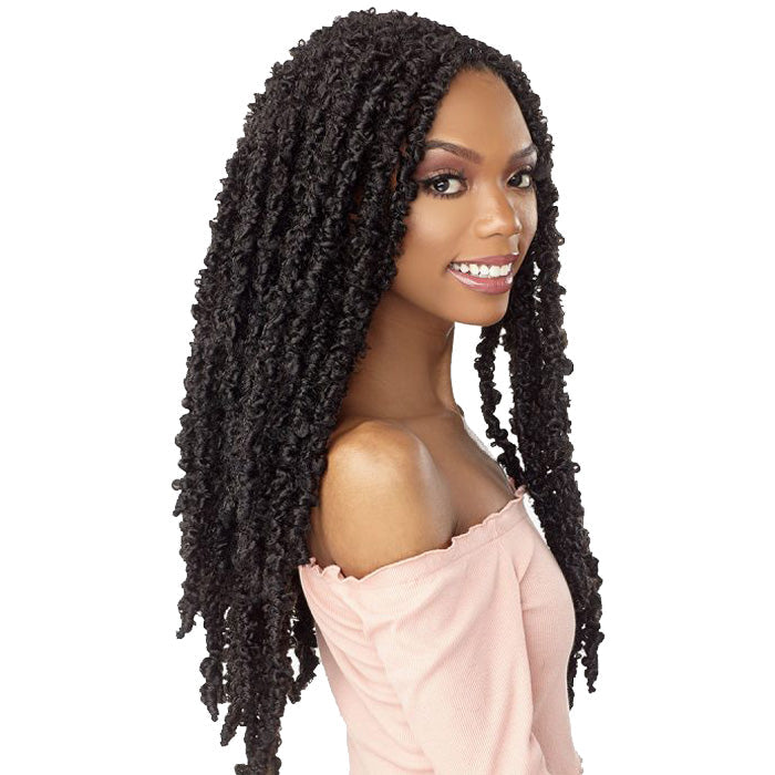Sensationnel Lulutress Pre-Looped Crochet Braid - BUTTERFLY LOCS II 18" 3X