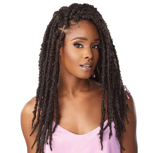 Sensationnel Lulutress Pre-Looped Crochet Braid - 2X BUTTERFLY LOCS 18"