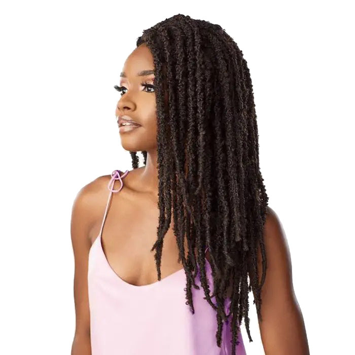 Sensationnel Lulutress Pre-Looped Crochet Braid - 2X BUTTERFLY LOCS 18"