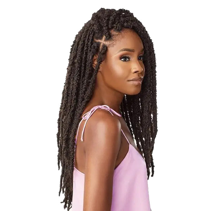 Sensationnel Lulutress Pre-Looped Crochet Braid - 2X BUTTERFLY LOCS 18"