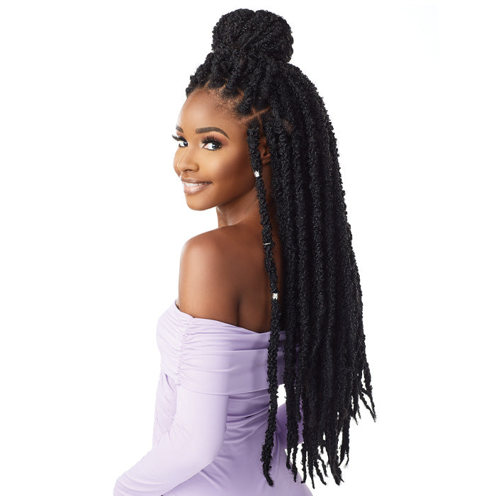 Sensationnel Lulutress Pre-Looped Crochet Braid - 2X BUTTERFLY LOCS 24"