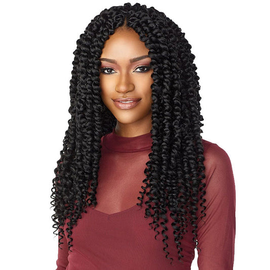Sensationnel Lulutress Pre-Looped Crochet Braid - 2X CHUNKY PASSION TWIST 18"