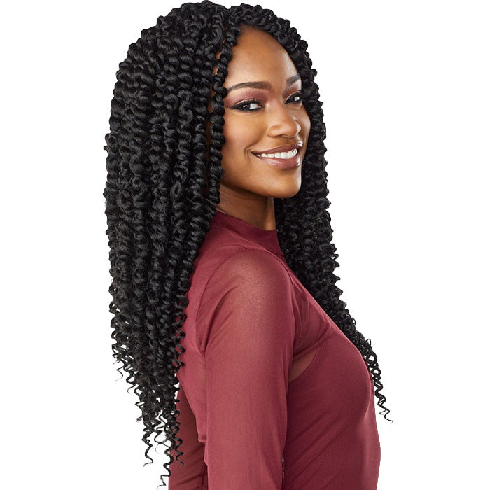 Sensationnel Lulutress Pre-Looped Crochet Braid - 2X CHUNKY PASSION TWIST 18"