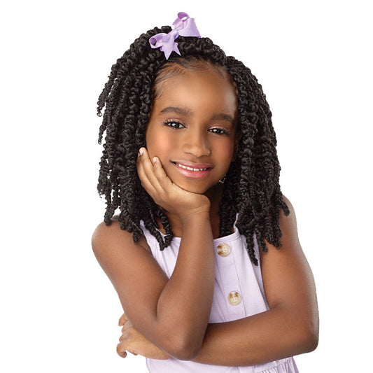 Sensationnel Lulu Mini Kids Pre-Looped Crochet Braid - CANDY TWIST 8" 2X