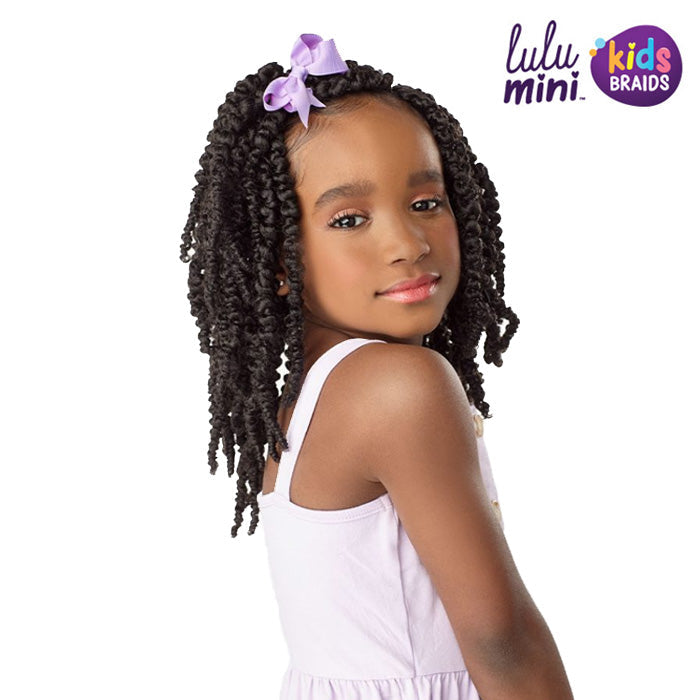 Sensationnel Lulu Mini Kids Pre-Looped Crochet Braid - CANDY TWIST 8" 2X