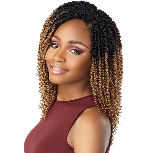 Sensationnel Lulutress Pre-Looped Crochet Braid - 2X SKINNY PASSION TWIST 12"