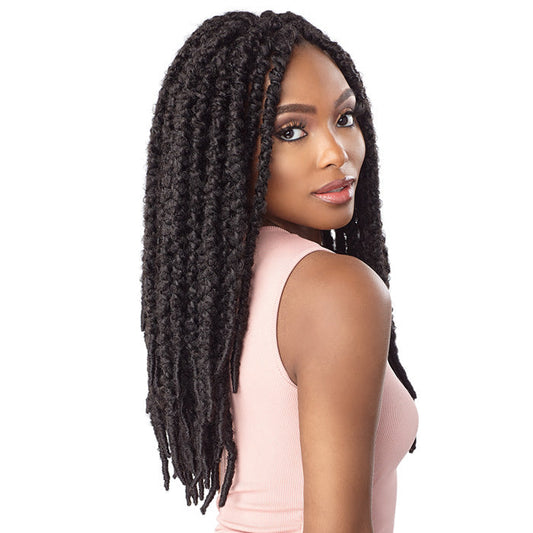 Sensationnel Lulutress Pre-Looped Crochet Braid - 2X WATER WAVE LOCS 18"