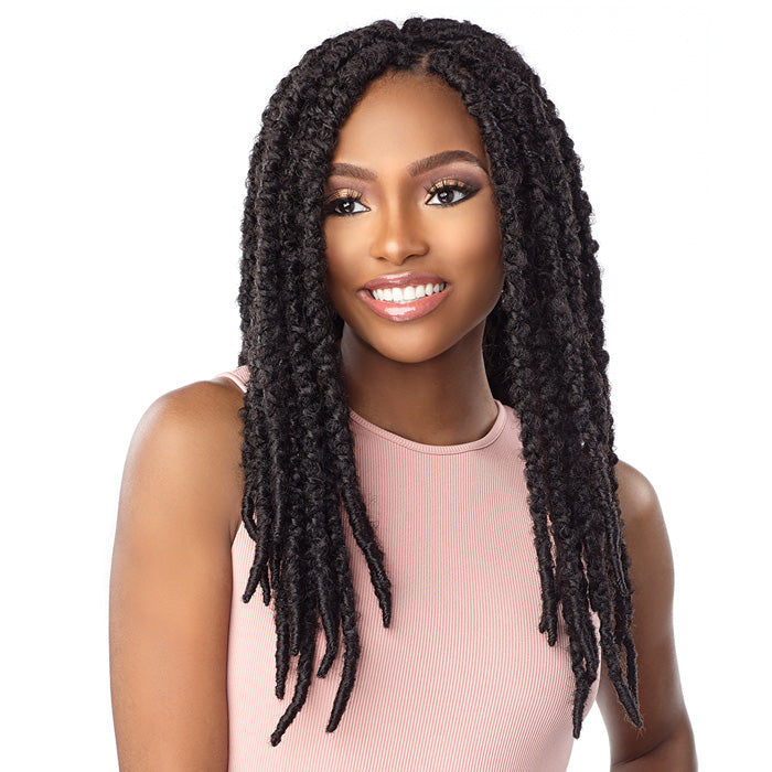 Sensationnel Lulutress Pre-Looped Crochet Braid - 2X WATER WAVE LOCS 18"