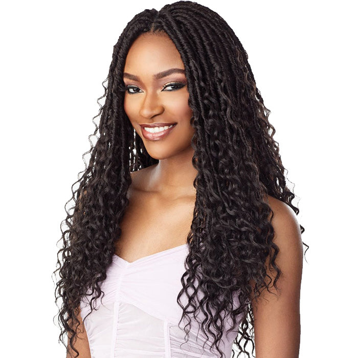 Sensationnel Lulutress Pre-Looped Crochet Braid - 3X BOHEMIAN LOCS 20"