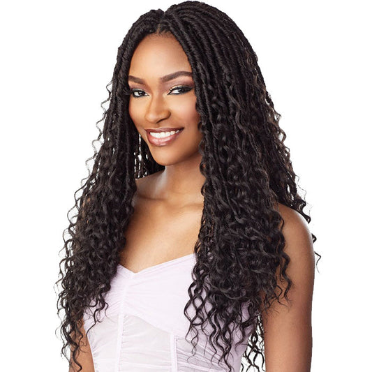 Sensationnel Lulutress Pre-Looped Crochet Braid - 3X BOHEMIAN LOCS 20"