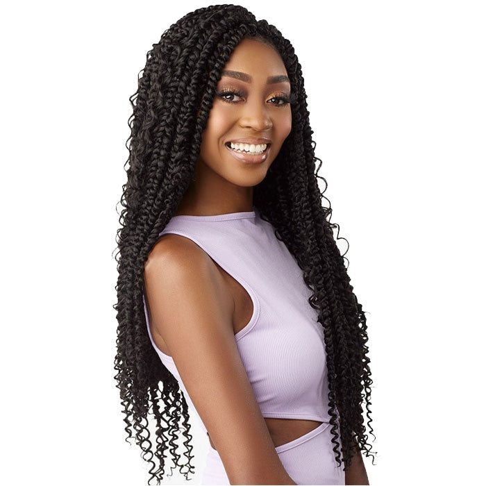 Sensationnel Lulutress Pre-Looped Crochet Braid - 3X BOHO PASSION TWIST 24"