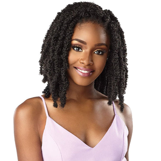 Sensationnel Lulutress Pre-Looped Crochet Braids 1 Pack Style - 3X BUTTERFLY LOCS BOB 8/10/12