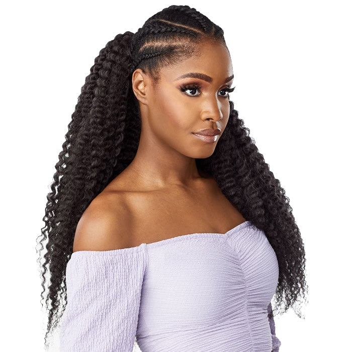 Sensationnel Lulutress Fully-Folded Crochet Braid - 3X DRIP CURL 20"