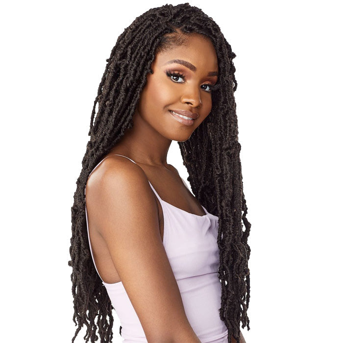 Sensationnel Lulutress Pre-Looped Crochet Braid - 3X DISTRESSED LOCS 24"