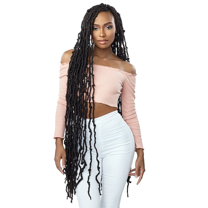 Sensationnel Lulutress Pre-Looped Crochet Braid - 3X DISTRESSED LOCS 40"