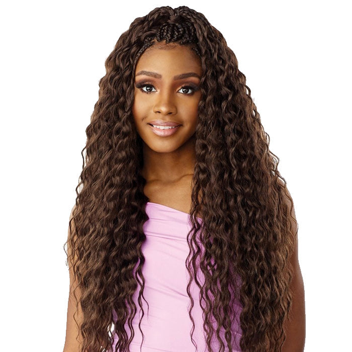 Sensationnel Lulutress 3 Bundles Crochet Braid - 3X FRENCH WAVE 24"