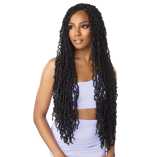 Sensationnel Lulutress 3X Pre-Looped Crochet Braid - TWISTED DISTRESSED LOCS 26"