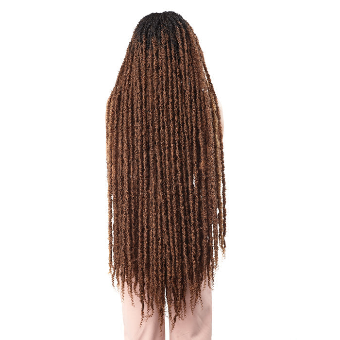 Sensationnel Lulutress Pre-Looped Crochet Braid - BUTTERFLY LOCS 36"