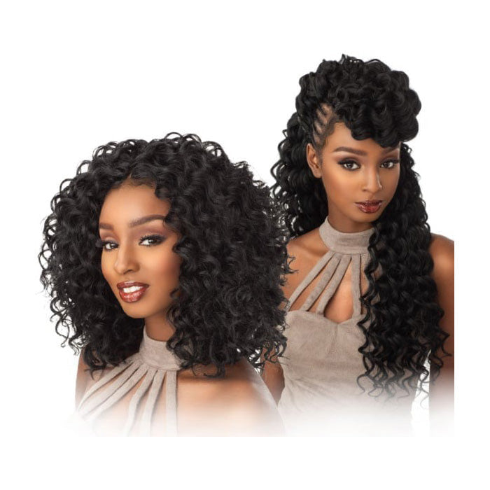 Sensationnel Lulutress Crochet Braid DEEP WAVE 12"