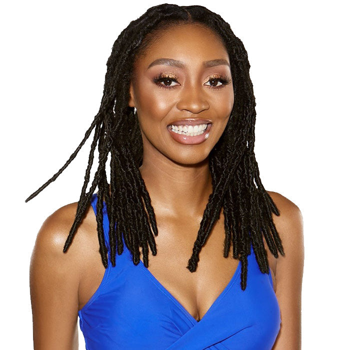 Sensationnel Ruwa Kanekalon Braiding Hair LOC EXTENSIONS (8"/10"/12") - 100% Aquatex