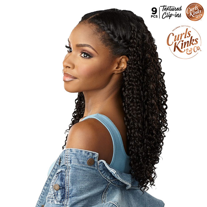 Sensationnel Premium Fiber Curls Kinks & Co Textured Clip-In - DREAM CHASER 14"