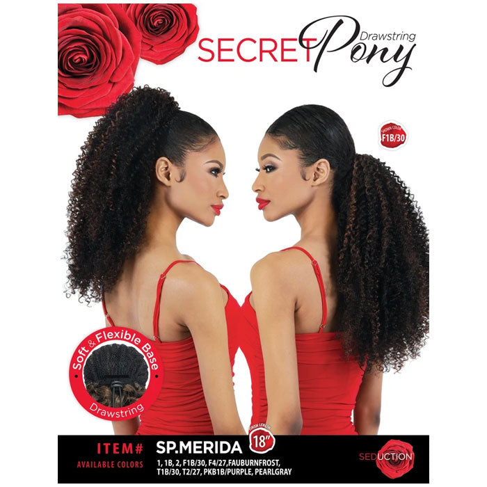 Seduction Secret Pony Drawstring Ponytail - SP.MERIDA