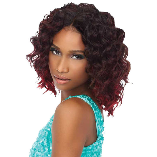 Sensationnel Premium Too Shorty Human Hair Blend Weave 3 Pcs - LOOSE DEEP 9"