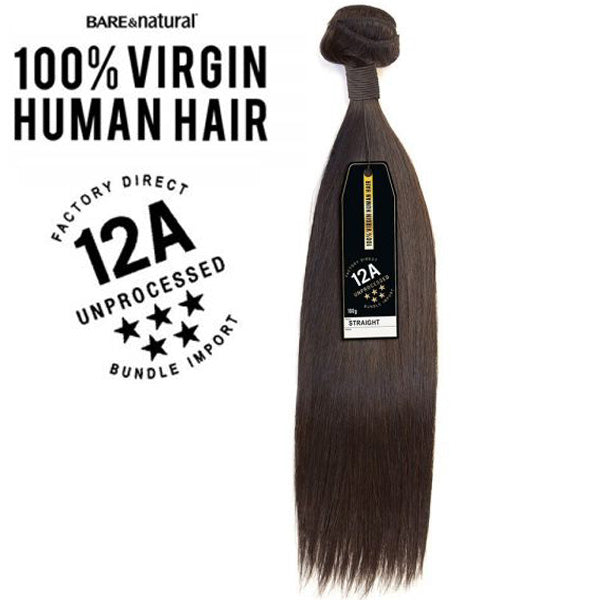 Sensationnel Bare & Natural 12A 100% Virgin Human Hair Weave - STRAIGHT 24"-36"