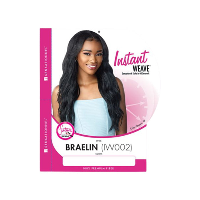 Sensationnel Instant Weave Synthetic Half Wig - BRAELIN