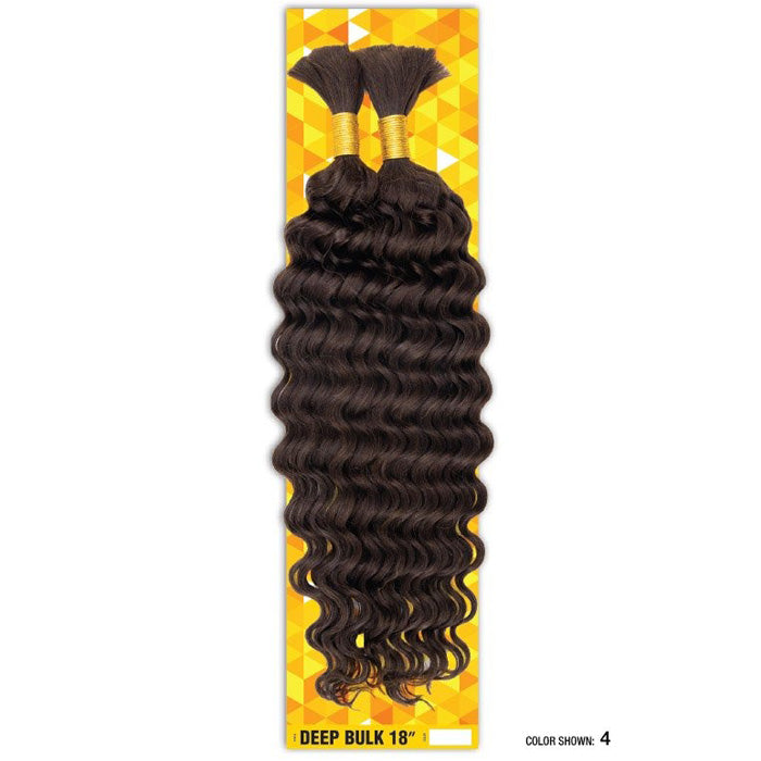 Freetress 100% Human Hair Braids - DEEP BULK 18"