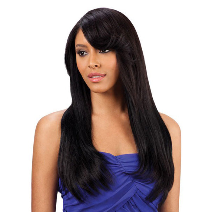 Saga Remy 100% Human Hair Lace Invisible L Part Weaving Closure - YAKI 10/12"