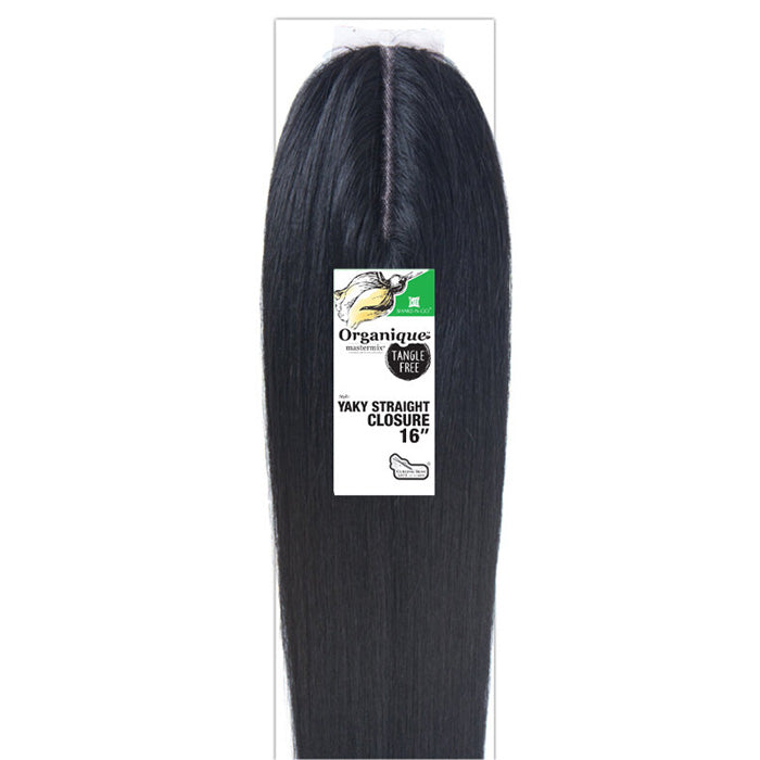 Shake-N-Go Organique Mastermix Lace Closure - YAKY STRAIGHT 16"