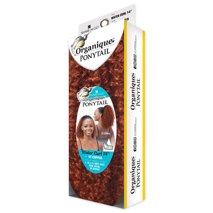Shake N Go Organique Ponytail - WATER CURL 14"