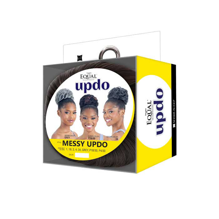 Shake N Go Equal Updo Bun - MESSY UPDO
