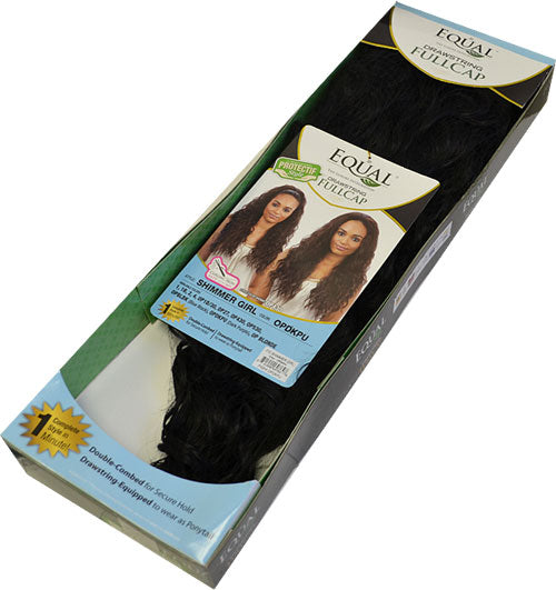 Freetress Equal Drawstring Fullcap Half Wig SHIMMER GIRL
