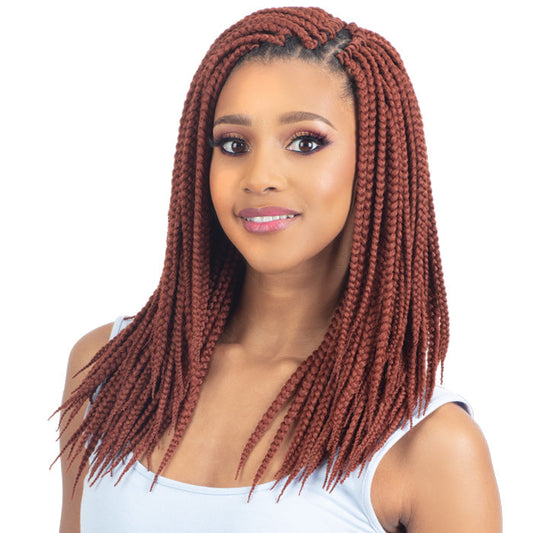Freetress Pre-Looped Crochet Braids - 3X BOX BRAID 12"