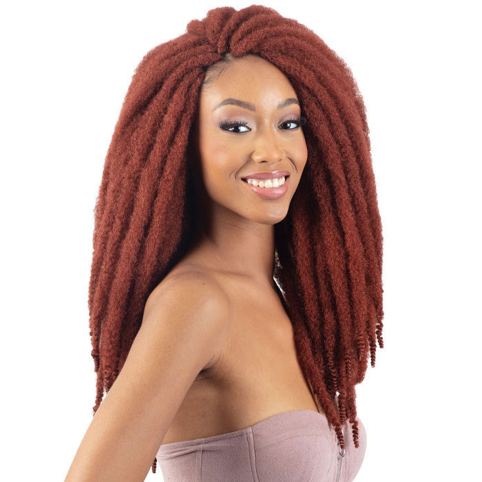 Shake N Go Equal Cuban Twist Crochet Braid - 3X CUBAN TWIST SOFT & NATURAL 22"