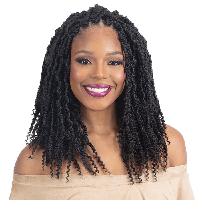 Freeetress Pre-Looped Crochet Braids - 3X POPPIN GORGEOUS LOC 12"