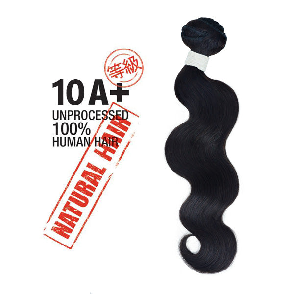 Shake-N-Go 100% Unprocessed Natural Human Hair 10A+ BODY WAVE 14"-22"
