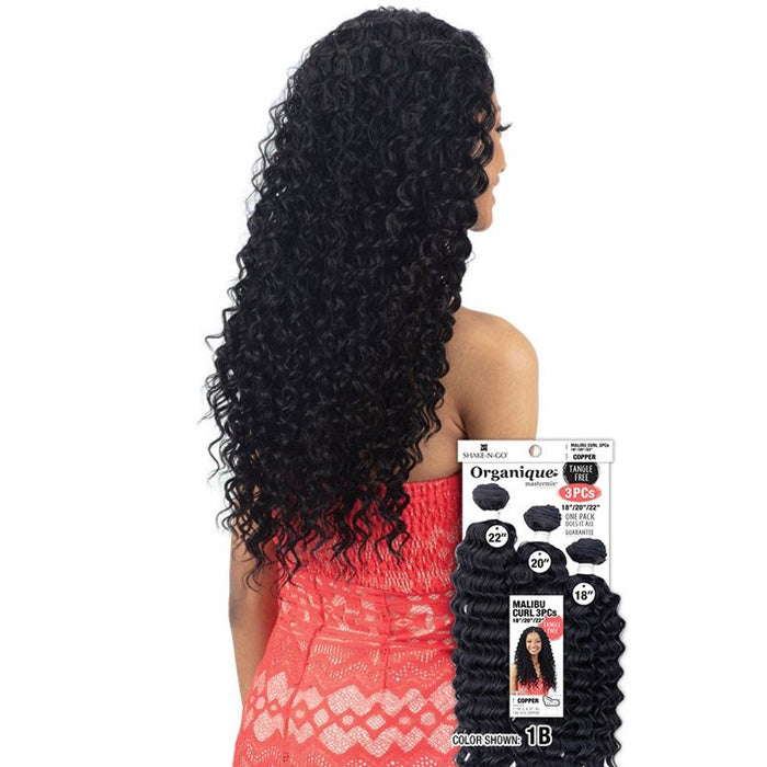 Shake-N-Go Organique MasterMix Weave - MALIBU CURL 3pcs (18"/20"/22")