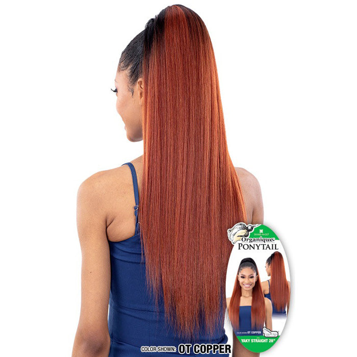 Shake N Go Organique Ponytail - YAKY STRAIGHT 28"