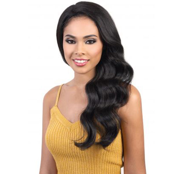 Beshe Synthetic Lady Lace 6" Deep Part Swiss Lace Front Wig - LLDP SPIN5
