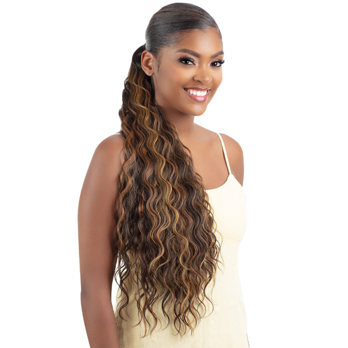 Shake N Go Organique Pony Pro Weave Ponytail - BREEZY WAVE 26"