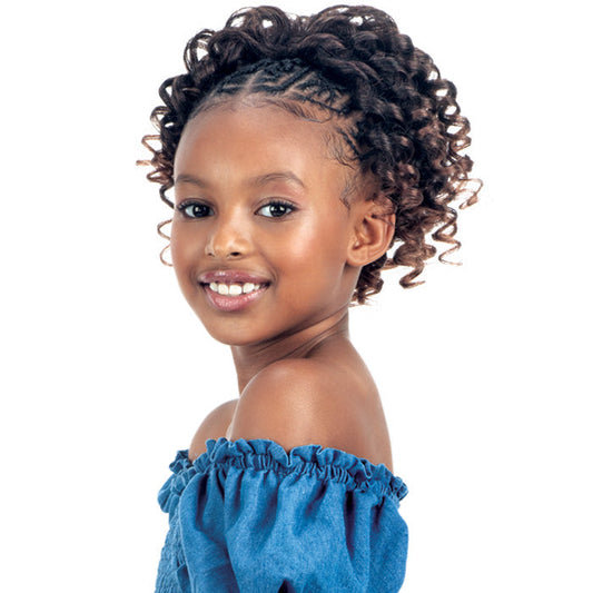 Shake N Go for Kids Drawstring Ponytail - SPIRAL CURLY