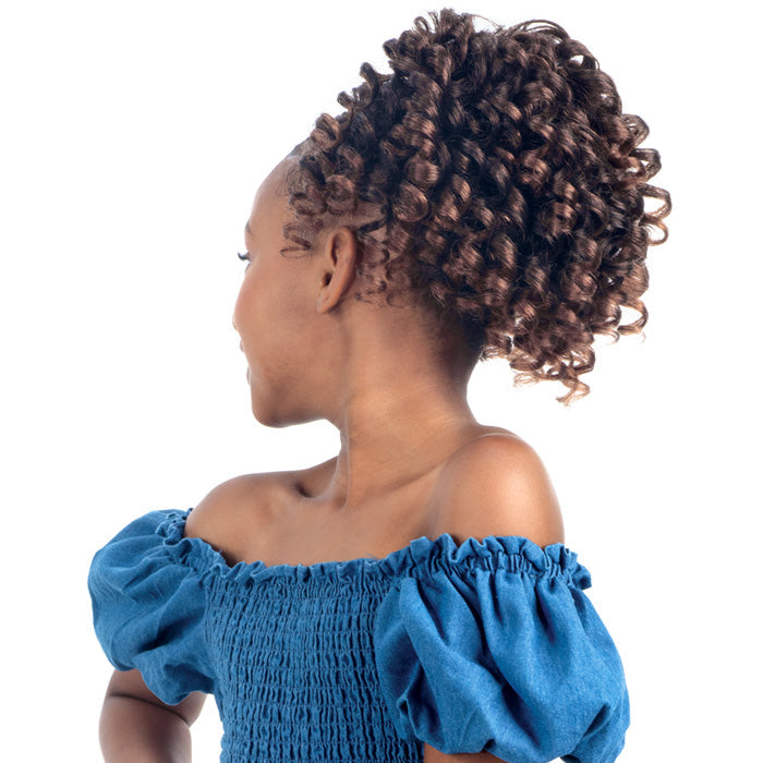 Shake N Go for Kids Drawstring Ponytail - SPIRAL CURLY