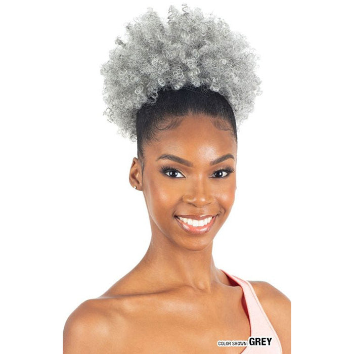 Shake-N-Go Drawstring Ponytail - AFRO PUFF MEDIUM